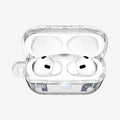 ACS10018 - AirPods Pro 3 Series Ultra Hybrid Zero One (MagFit) in Zero One White showing the front with top open and AirPods inside