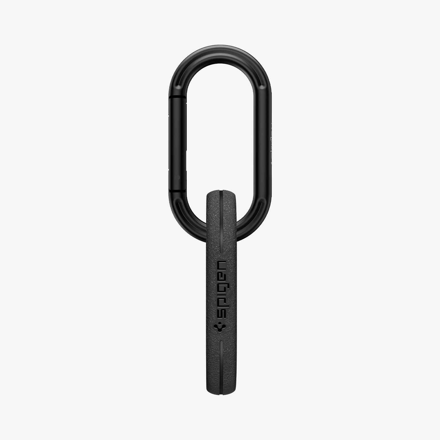 AMP01439 - Apple AirTag Series - Spigen Vault in Matte Black showing side