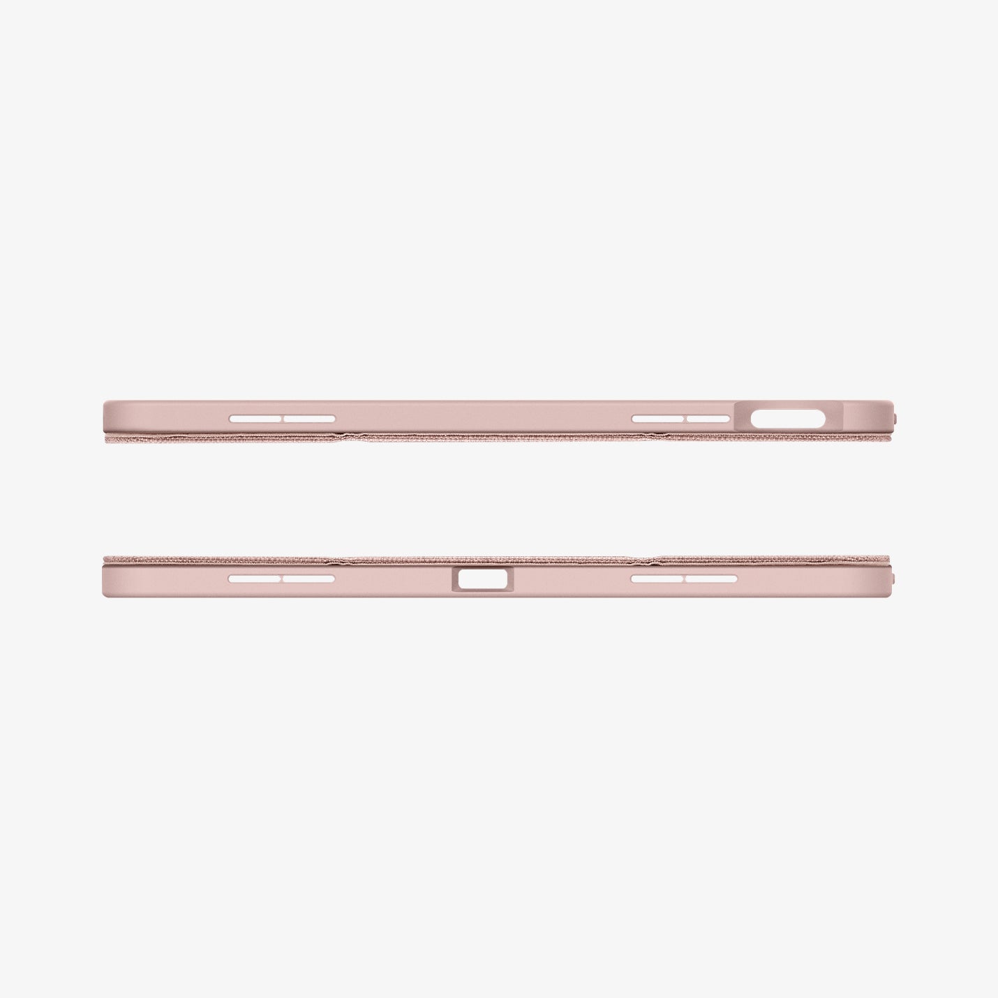 ACS07673 - iPad Air 12.9-inch Case Urban Fit in Rose Gold showing the top and bottom