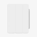 APP06266 - Apple Pencil Holder DA20 in White showing the front of the case with front of pencil holder poked out on the right side