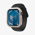 ACS08590 - Apple Watch 10 (42mm) Case Thin Fit in Starlight showing the front, sides, inner and back