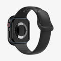 ACS08601 - Apple Watch 10 (46mm) Case Thin Fit in Black showing the back, partial side, inner and back