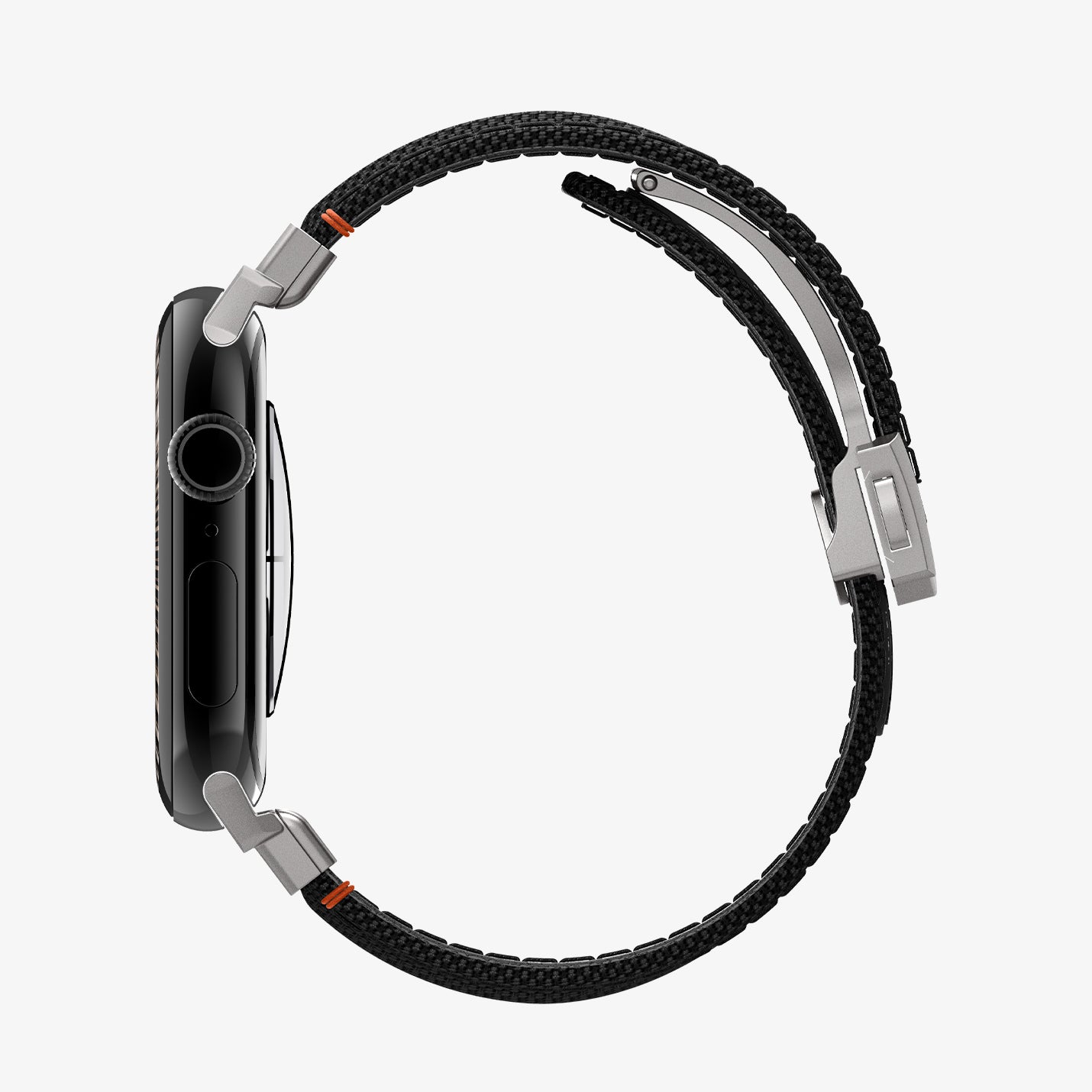 AMP09304 - Apple Watch Ultra (49mm) Classic Fit in Black showing the side
