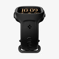 ACS11899 - Apple Watch 12 (46mm) Liquid Air Pro showing a side profile of the integrated watch case and band with a raised protective frame