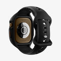 ACS11899 - Apple Watch 12 (46mm) Liquid Air Pro showing a full front view of the smartwatch with an integrated case and adjustable perforated band
