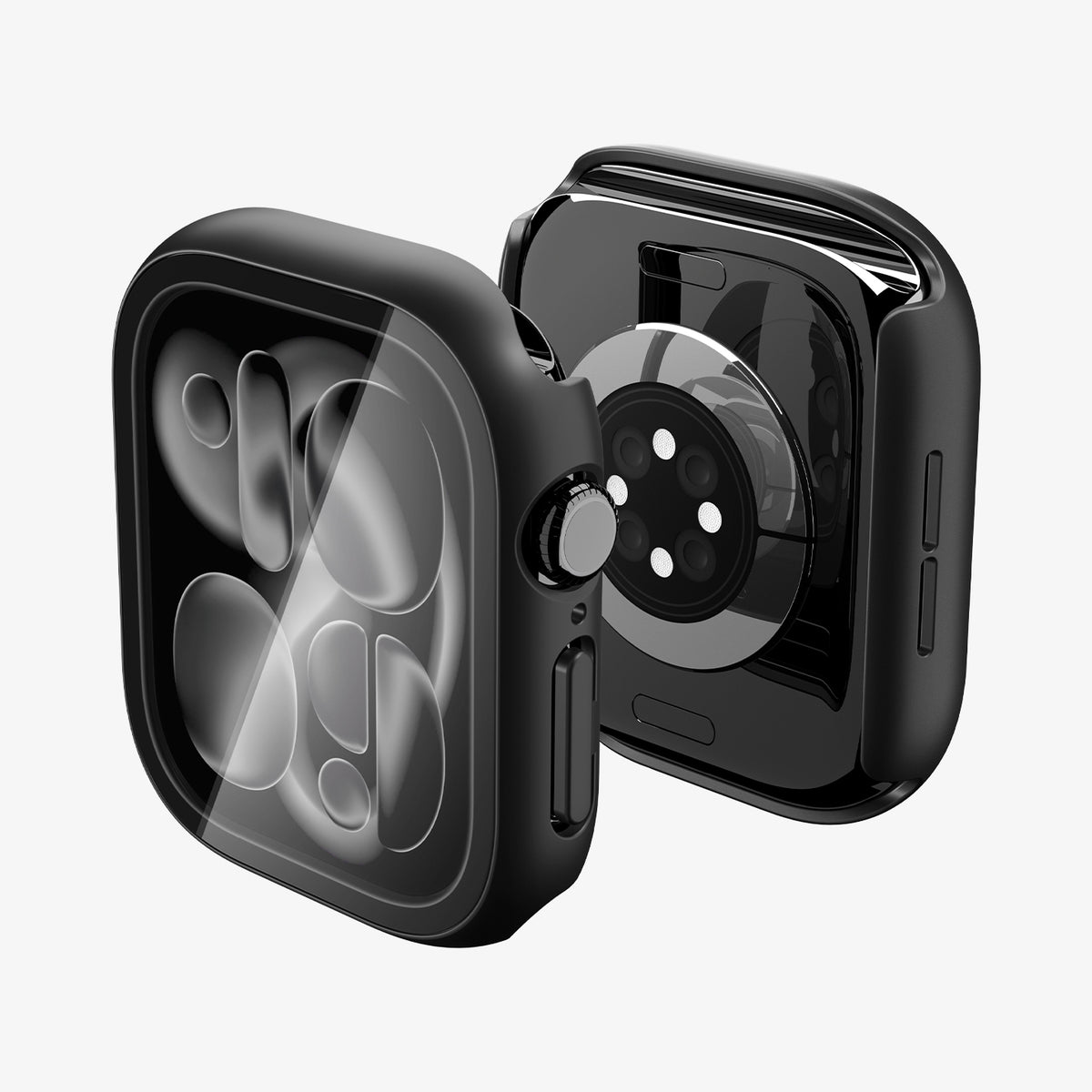 ACS11882 - Apple Watch 12 (42mm) Series Thin Fit 360 Apple Watch showing side
