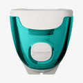 AMP09339 - Apple Watch Classic C1 Charger Stand in bondi blue showing top.