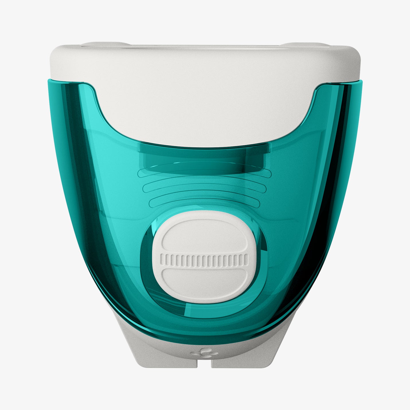 AMP09339 - Apple Watch Classic C1 Charger Stand in bondi blue showing top.