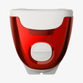 AMP09341 - Apple Watch Classic C1 Charger Stand in ruby showing top.