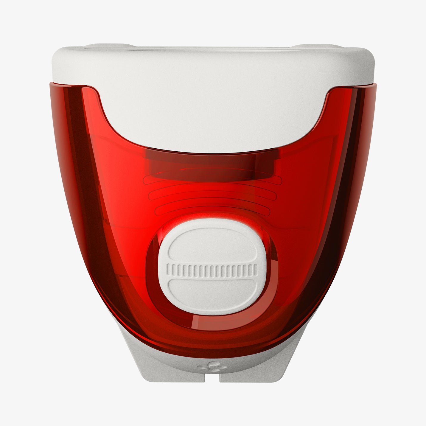 AMP09341 - Apple Watch Classic C1 Charger Stand in ruby showing top.