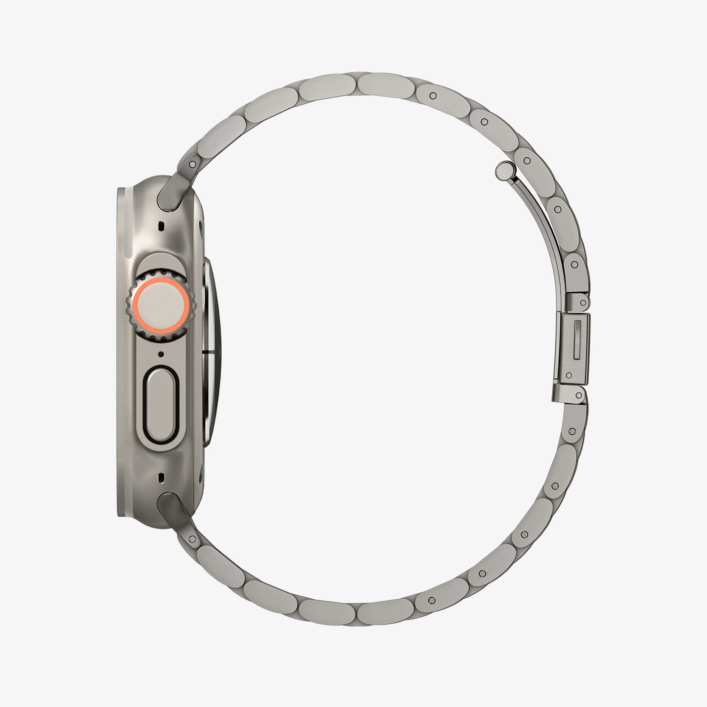 AMP09105 - Apple Watch Series - Modern Fit Titanium showing the side