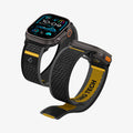 AMP09033 - Apple Watch 10 (46mm) Athlex Air in Active Black showing the front and partial sides