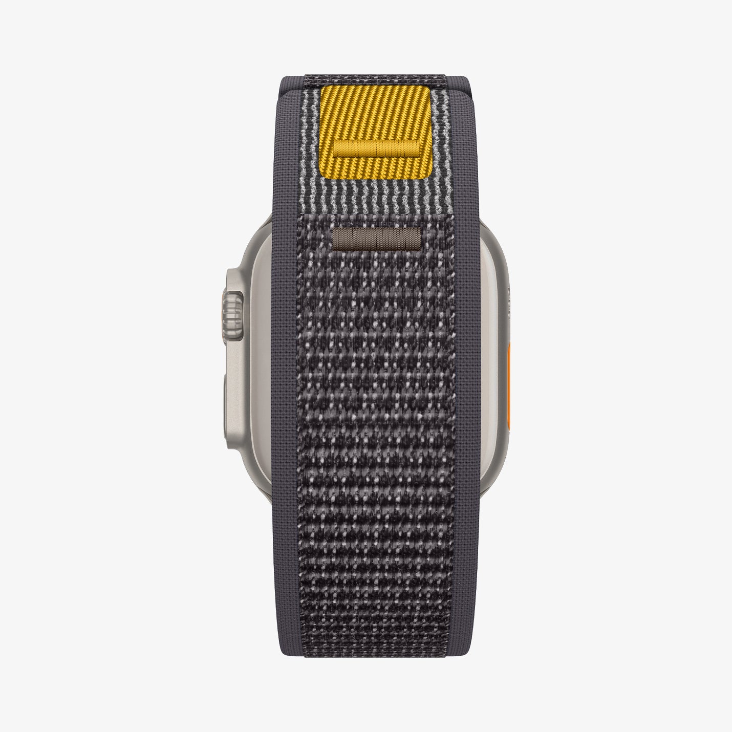AMP09034 - Apple Watch 10 (46mm) Athlex Air in Active Gray showing the bottom of the band