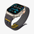 AMP09034 - Apple Watch 10 (46mm) Athlex Air in Active Gray showing the front, partial sides and bottom