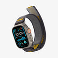 AMP09034 - Apple Watch 10 (46mm) Athlex Air in Active Gray showing the front, partial side and bottom