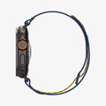 AMP09036 - Apple Watch 10 (46mm) Athlex Air in Active Navy showing the side