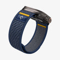 AMP09036 - Apple Watch 10 (46mm) Athlex Air in Active Navy showing the sides and partial bottom