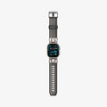 AMP09104 - Apple Watch Ultra (49mm) DuraPro Armor in Gray showing the front with the watch band flat