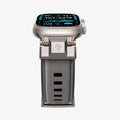 AMP09104 - Apple Watch Ultra (49mm) DuraPro Armor in Gray showing the partial front of watch face and side
