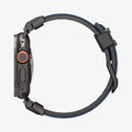 AMP09103 - Apple Watch Ultra (49mm) DuraPro Armor in Navy Blue showing the side
