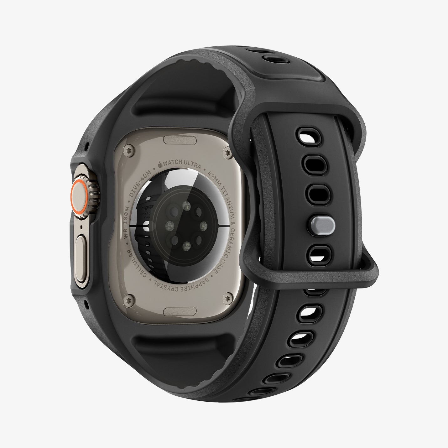 ACS11416 - Apple Watch Series - Liquid Air Pro with Screen Protector in Black back