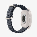 ACS07381 - Apple Watch (49mm) Rugged Armor in Dune Beige showing the back, partial side and bottom