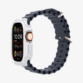 ACS07384 - Apple Watch (49mm) Rugged Armor in White showing the front, partial inner side and bottom