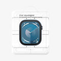 AFL08580 - Apple Watch 10 (42mm) EliteShield EZ Fit in Clear showing the tray attached to the apple watch face for installation