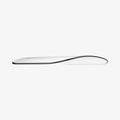 AFL08580 - Apple Watch 10 (42mm) EliteShield EZ Fit in Clear showing the partial top and bottom of the screen protector, partially twisted