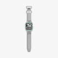 ACS09318 - Apple Watch 10 (46mm) Case Liquid Air Pro in Gray showing the front and side laid-out flat