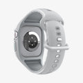 ACS09318 - Apple Watch 10 (46mm) Case Liquid Air Pro in Gray showing the back, partial inner and bottom