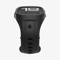 ACS09317 - Apple Watch 10 (46mm) Case Liquid Air Pro in Matte Black showing the partial front and side