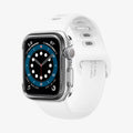 ACS00427 - Apple Watch Series (Apple Watch (40mm)) Case Ultra Hybrid in crystal clear showing the front and inside of band