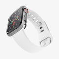 ACS00427 - Apple Watch Series (Apple Watch (40mm)) Case Ultra Hybrid in crystal clear showing the front, bottom and side
