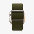AMP05985 - Apple Watch Series (Apple Watch (49mm)/Apple Watch (45mm)/Apple Watch (42mm)) Watch Band Lite Fit Ultra in khaki showing the back