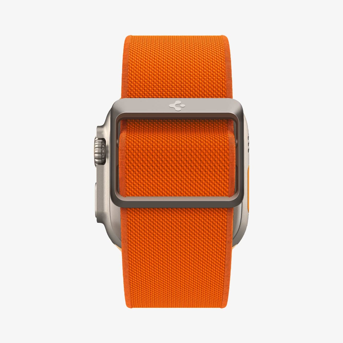 AMP05986 - Apple Watch Series (Apple Watch (49mm)/Apple Watch (45mm)/Apple Watch (42mm)) Watch Band Lite Fit Ultra in orange showing the back