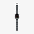 ACS07390 - Apple Watch (49mm) Rugged Armor Pro in Dark Gray showing the front and sides laid-out flat