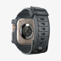ACS07390 - Apple Watch (49mm) Rugged Armor Pro in Dark Gray showing the back and bottom