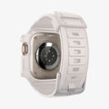 ACS07388 - Apple Watch (49mm) Rugged Armor Pro in Dune Beige showing the back and bottom