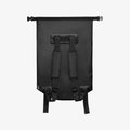 AMP07226 - AquaShield Waterproof Bag A631 in Black showing the back with double shoulder strap