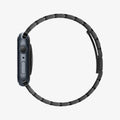 AMP04803 - Apple Watch Series 11/10 42mm, 9/8/7 41mm, SE3/SE2/SE/6/5/4 40mm, 3/2/1 38mm Modern Fit Black showing side