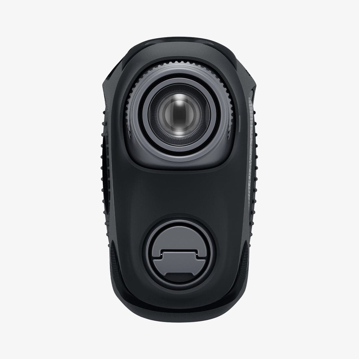 ACS04228 - Bushnell Pro XE Rangefinder AirTag Case in black showing the back