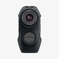 ACS04229 - Bushnell Tour V5 Shift Rangefinder AirTag Case in charcoal showing the back