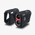 AHP02928 - Bushnell Tour V5 Shift Rangefinder Case in charcoal showing the front, back and side