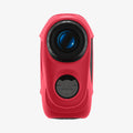 ACS07052 - Bushnell Tour V6 Rangefinder Case Silicone Fit AirTag in red showing the back