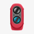 ACS07052 - Bushnell Tour V6 Rangefinder Case Silicone Fit AirTag in red showing the front