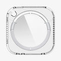 ACS09210 - Apple Mac Mini Stand | Ultra Hybrid in Crystal Clear showing the inside of stand