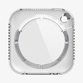 ACS09210 - Apple Mac Mini Stand | Ultra Hybrid in Crystal Clear showing the inside of stand