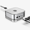 ACS09210 - Apple Mac Mini Stand | Ultra Hybrid in Crystal Clear showing the inside of stand