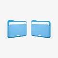 AFA07231 - MagSafe Card Holder Folder Pop (Mag Fit) in Sky Blue